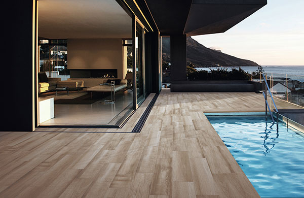 Natura gres extrusionado efecto madera