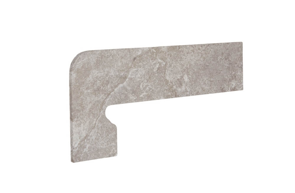 PETRA 28 ZANQUIN FIORENTINO IZQ PETRA GRIS 395X175MM