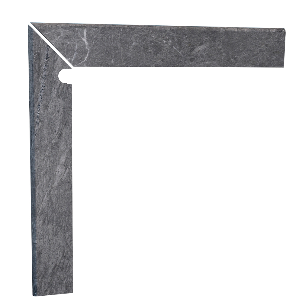 ZANQUIN ML INGLETE CENIZA IZDA ZANQUIN ML INGLETE CENIZA IZDA