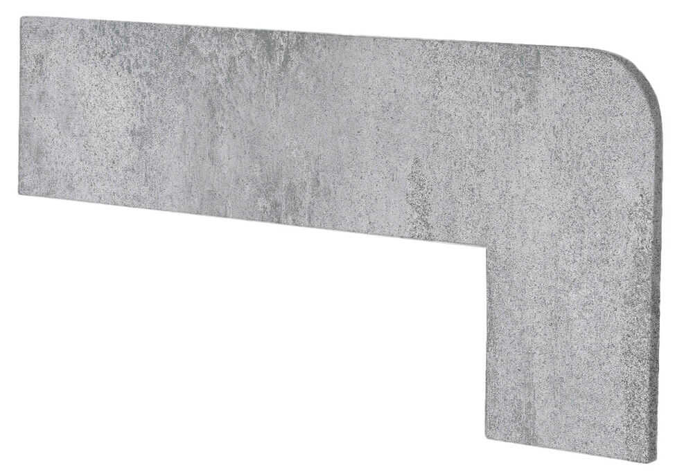 ZANQUIN-RECTO-DCHA-OPERA-SILVER-423X175MM ZANQUIN RECTO DCHA OPERA SILVER 423X175MM