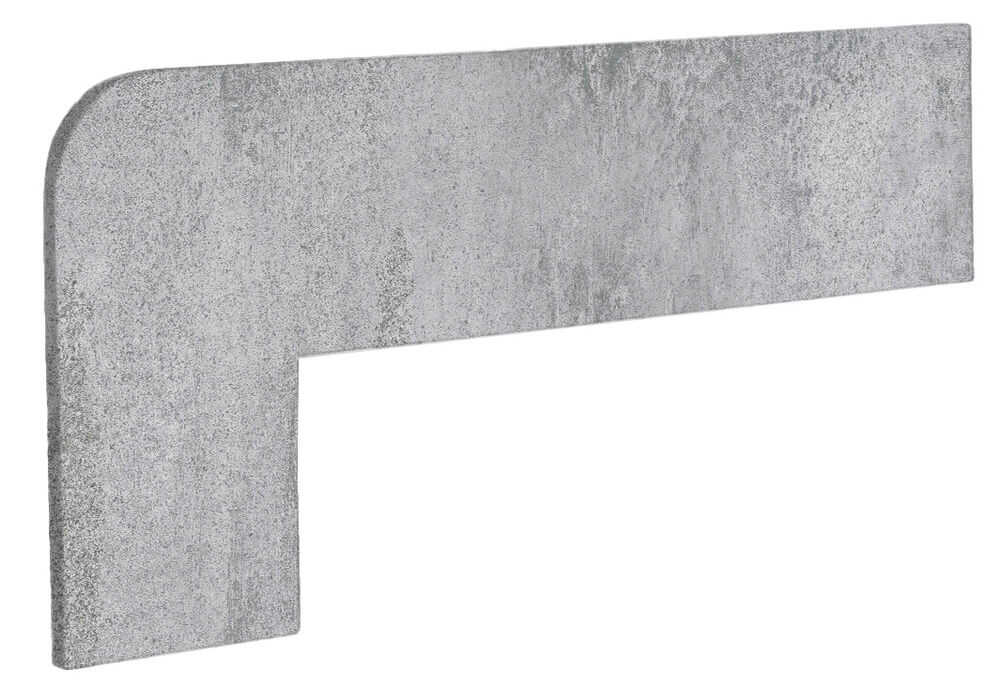 ZANQUIN-RECTO-IZDA-OPERA-SILVER-423X175MM ZANQUIN RECTO IZDA OPERA SILVER 423X175MM