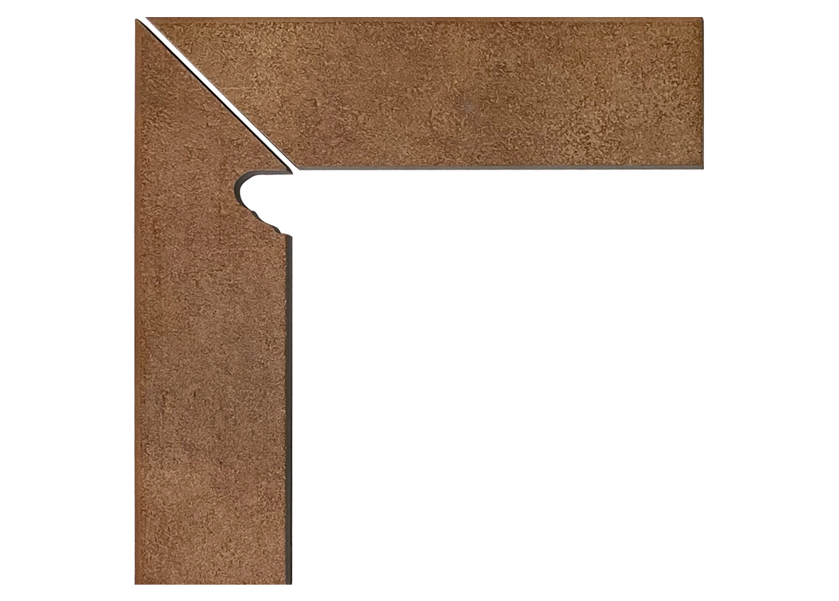 Zanquin fiorentino Vega rojo 32,5x32,5 cm IZDA Zanquin fiorentino Vega rojo 325x325 cm IZDA 1