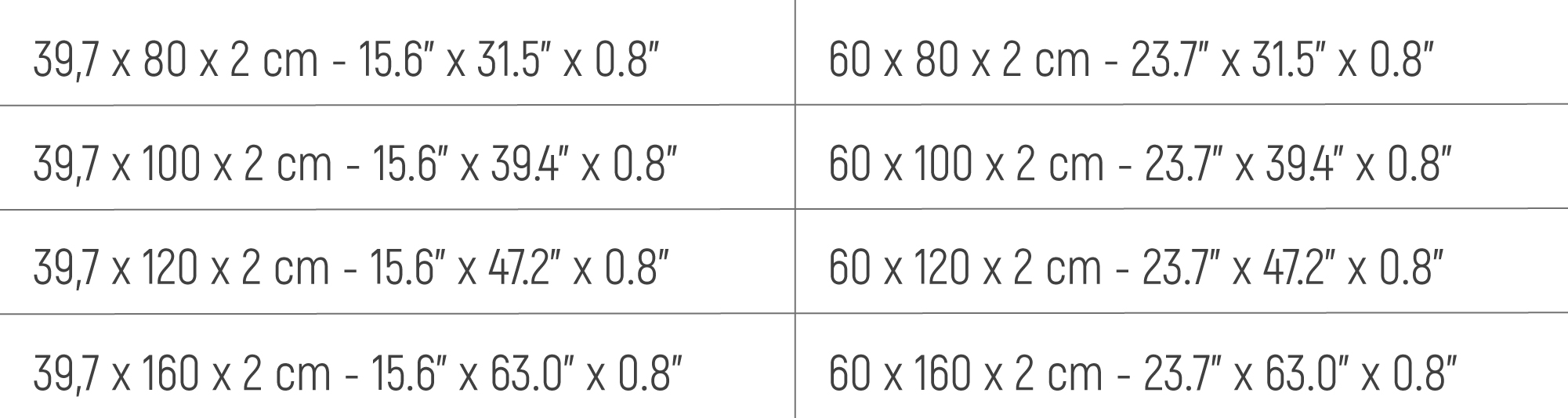 formatos