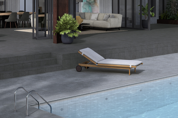 YDRAY AMBIENTE MILAN GRIS PISCINA