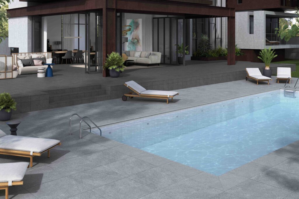 AMBIENTE MILAN GRIS PISCINA