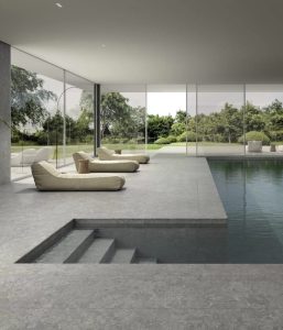 Bordes de piscinas modernas
