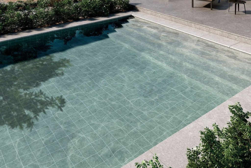 Grey Porcelain Pool - Exagres