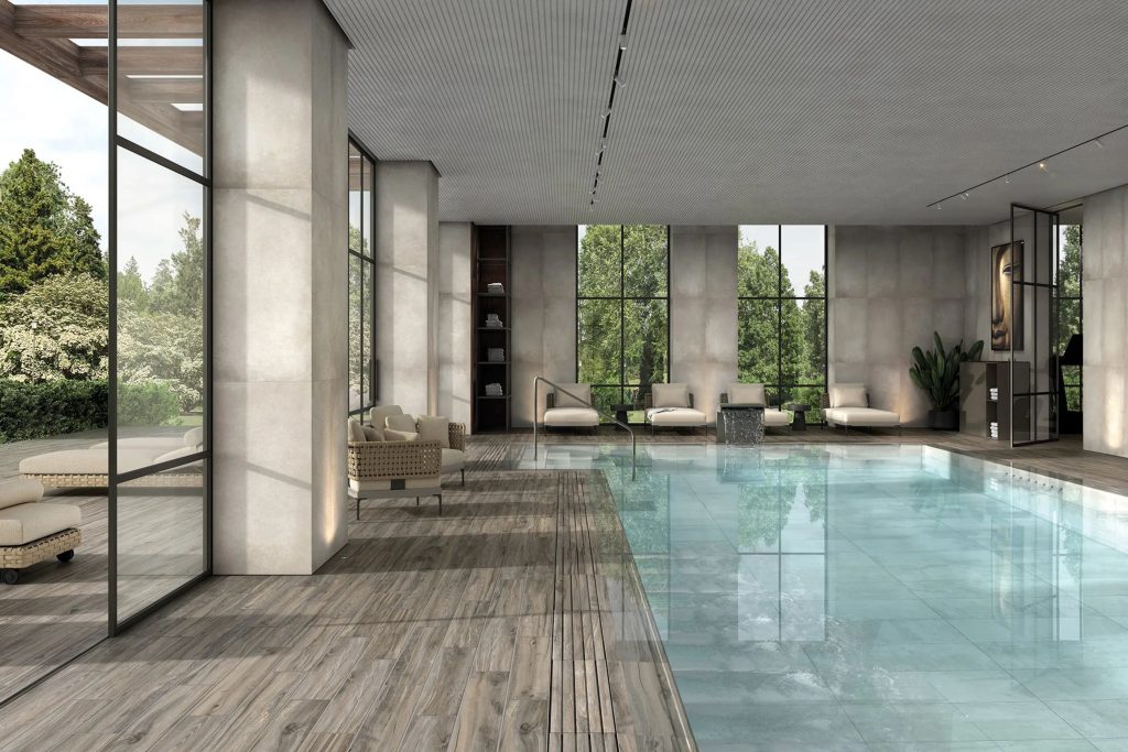 piscinas porcelánicas madera exagres 6